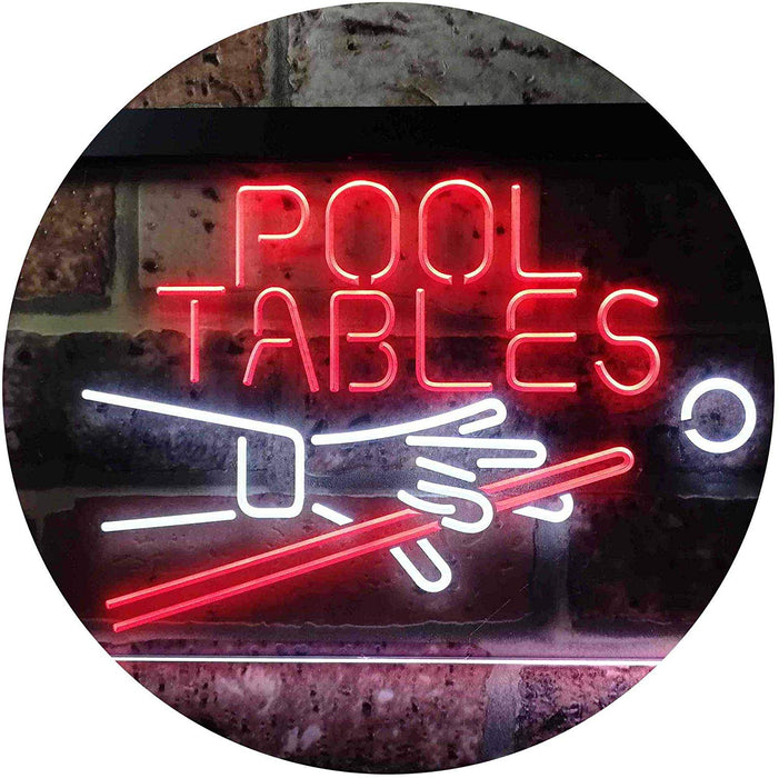 Billiards Pool Tables LED Neon Light Sign - Way Up Gifts