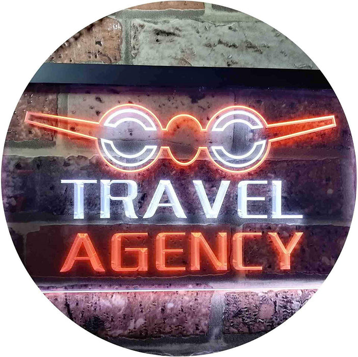 Travel Agency LED Neon Light Sign - Way Up Gifts