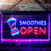 Smoothies Open LED Neon Light Sign - Way Up Gifts