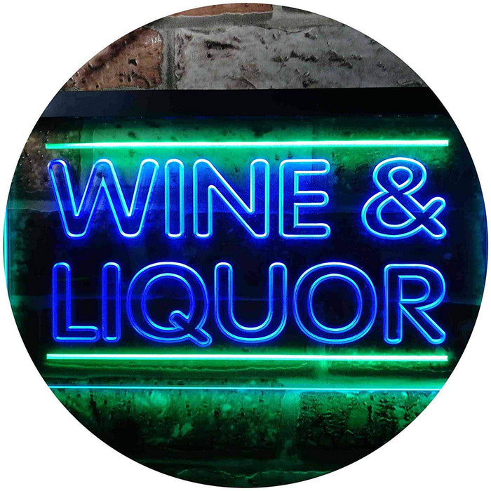 Wine Liquor LED Neon Light Sign - Way Up Gifts