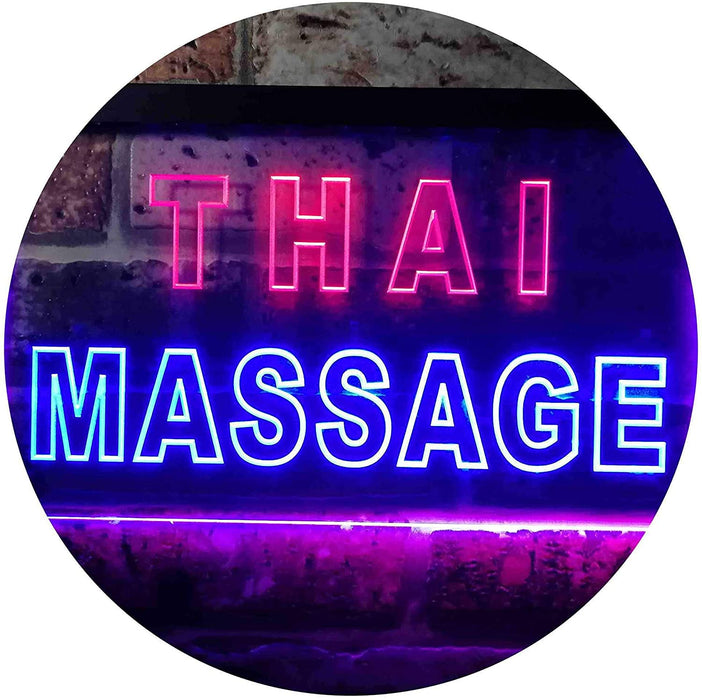 Thai Massage LED Neon Light Sign - Way Up Gifts