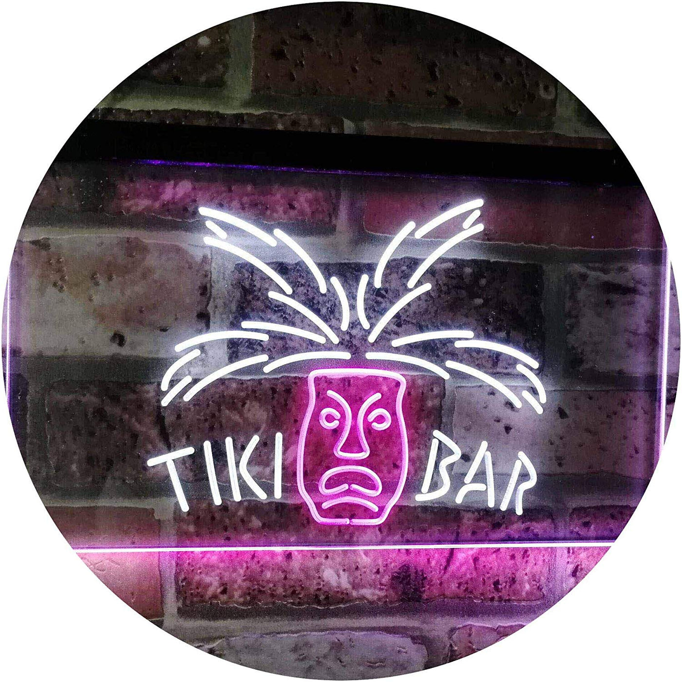 Buy Tiki Bar Mask LED Neon Light Sign — Way Up Gifts