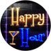 Happy Hour Cocktails Bar LED Neon Light Sign - Way Up Gifts