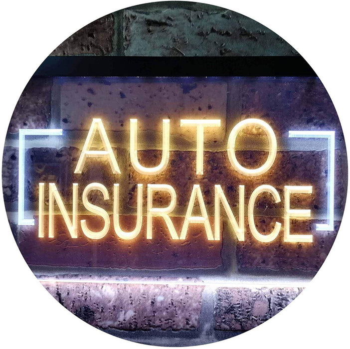 Auto Insurance LED Neon Light Sign - Way Up Gifts