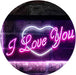 Heart I Love You LED Neon Light Sign - Way Up Gifts