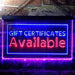 Gift Certificate Available LED Neon Light Sign - Way Up Gifts