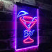 Cocktail Glass Bar LED Neon Light Sign - Way Up Gifts