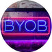 Bring Your Own Beer BYOB LED Neon Light Sign - Way Up Gifts