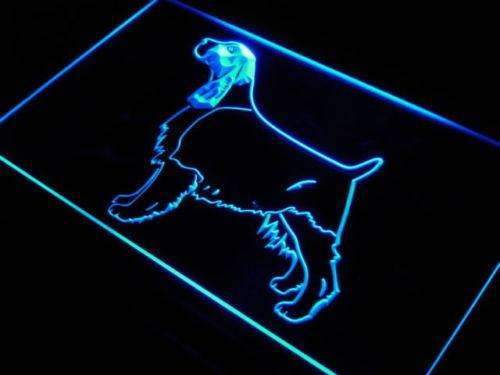 English Springer Spaniel LED Neon Light Sign - Way Up Gifts
