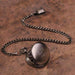 Personalized Gunmetal Gray Pocket Watch Keepsake - Way Up Gifts