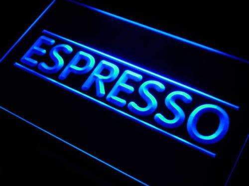 Espresso LED Neon Light Sign - Way Up Gifts