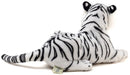 Big Stuffed Animal White Tiger Plush Toy - Way Up Gifts