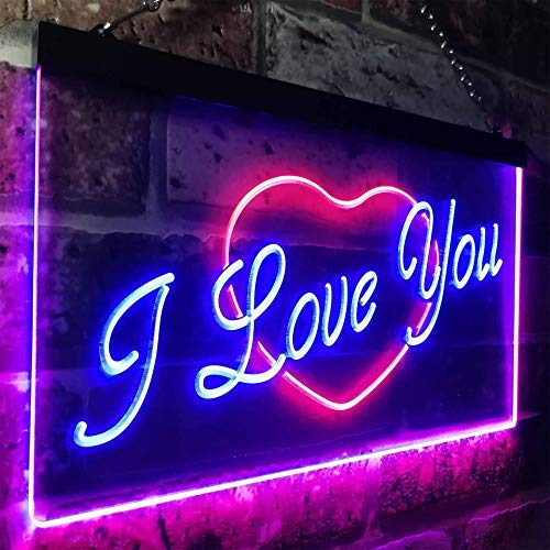 I Love U - Scritta a Led Neon