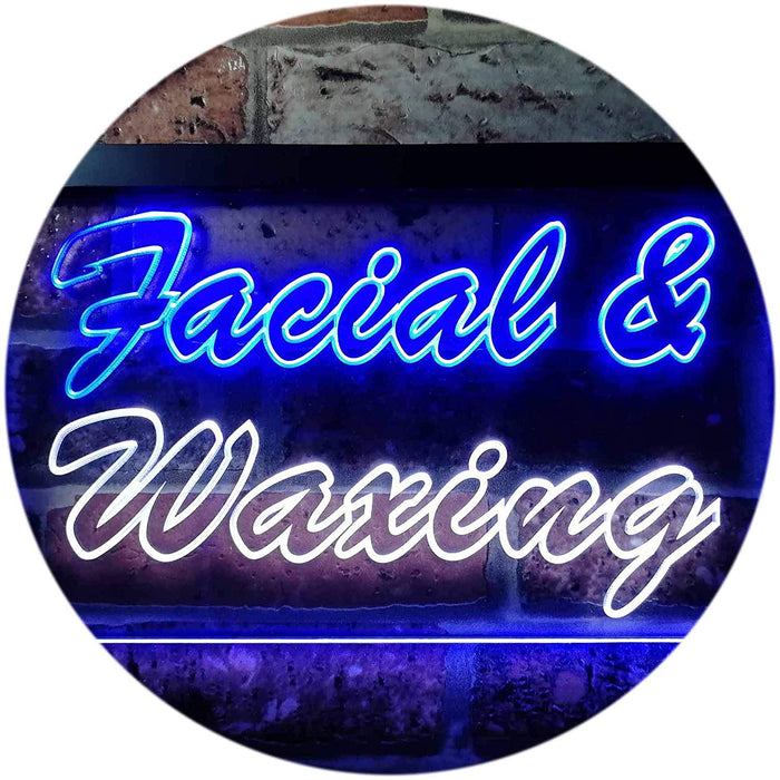 Facial Waxing LED Neon Light Sign - Way Up Gifts