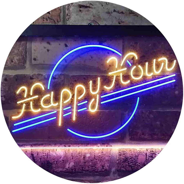 Happy Hour LED Neon Light Sign - Way Up Gifts