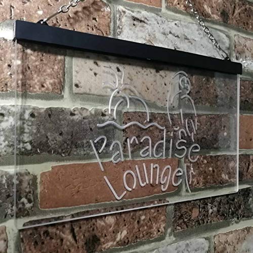 Parrot Paradise Lounge Bar LED Neon Light Sign - Way Up Gifts