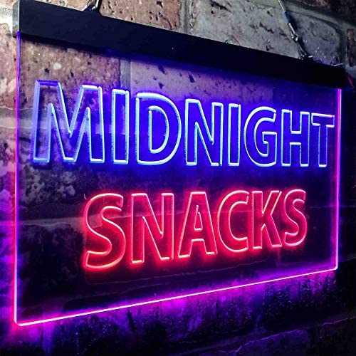 Midnight Snacks LED Neon Light Sign - Way Up Gifts