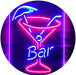 Cocktail Glass Bar LED Neon Light Sign - Way Up Gifts