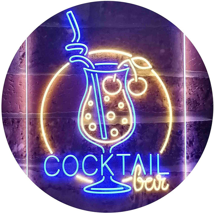 Cocktail Bar LED Neon Light Sign - Way Up Gifts