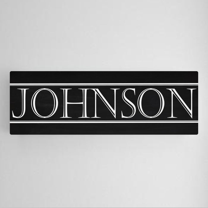 Personalized Family First Canvas Sign - Way Up Gifts