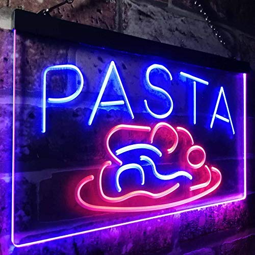 Italian Food Spaghetti Meatballs Pasta LED Neon Light Sign - Way Up Gifts