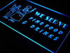 Fine Food Drinks LED Neon Light Sign - Way Up Gifts