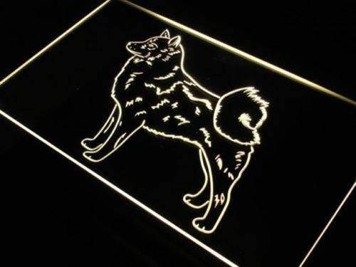Finnish Spitz LED Neon Light Sign - Way Up Gifts
