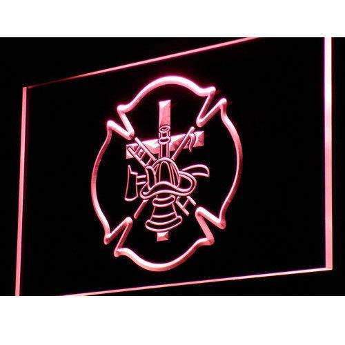 Firefighter Symbols LED Neon Light Sign - Way Up Gifts