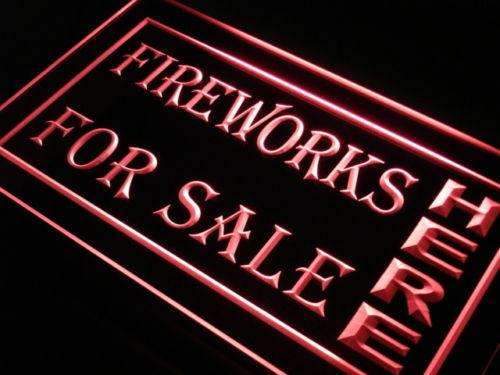 Fireworks For Sale LED Neon Light Sign - Way Up Gifts
