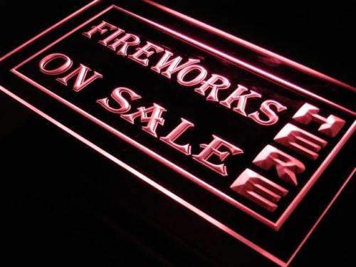 Fireworks On Sale LED Neon Light Sign - Way Up Gifts