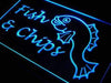 Fish and Chips LED Neon Light Sign - Way Up Gifts