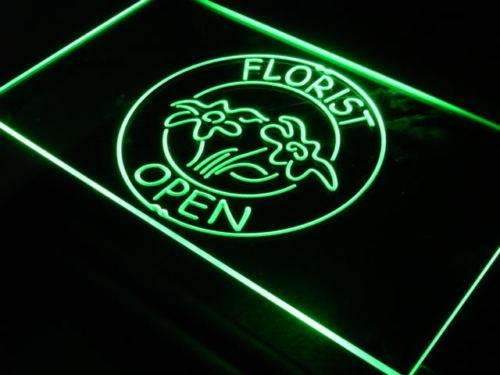 Florist Open LED Neon Light Sign - Way Up Gifts