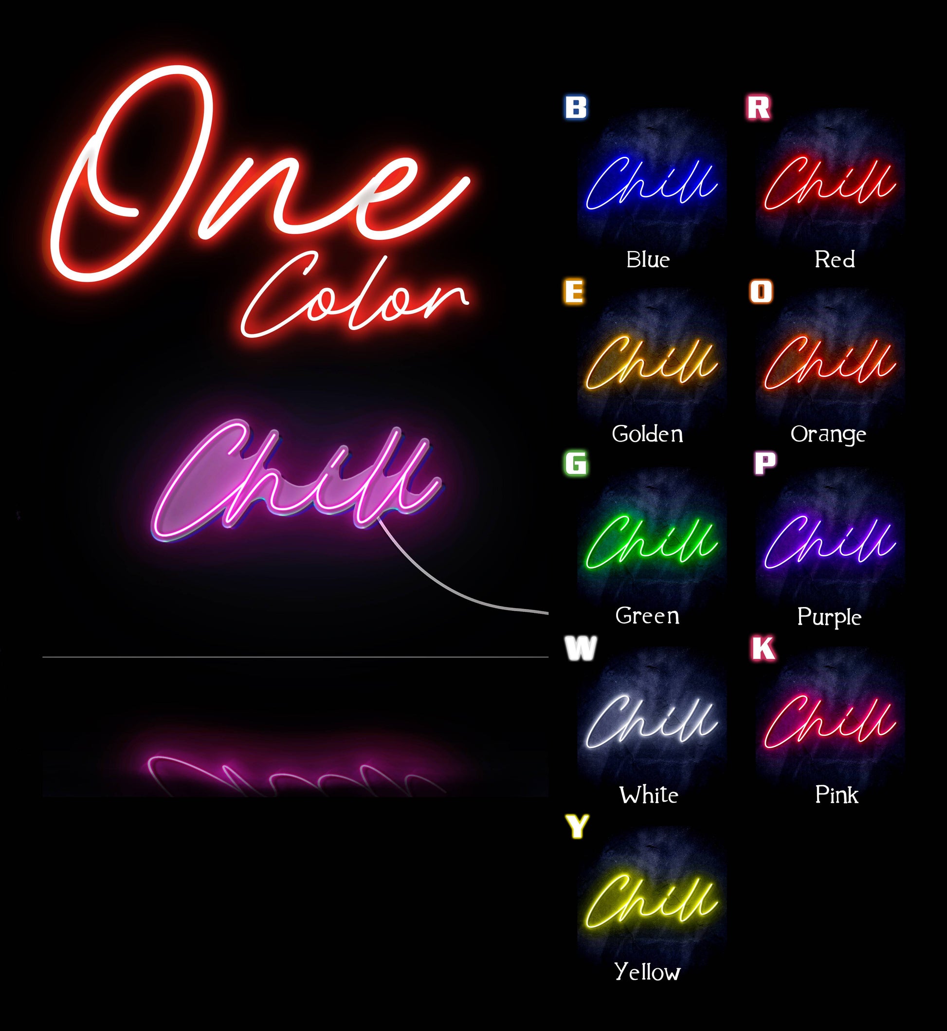 Neon Schriftzug Sign & LED Schriftzüge