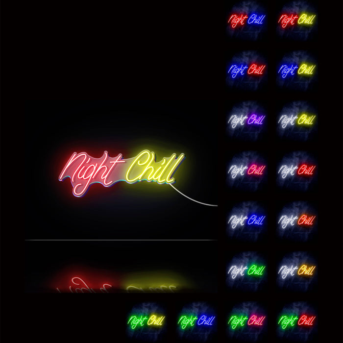 Kommuner data bunke Night Chill Ultra-Bright LED Neon Sign — Way Up Gifts