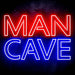 Large Text Man Cave Ultra-Bright LED Neon Sign - Way Up Gifts