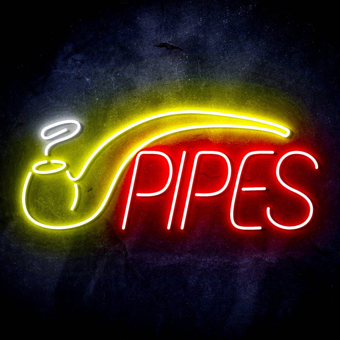 Cigar Pipes Tobacco Ultra-Bright LED Neon Sign - Way Up Gifts