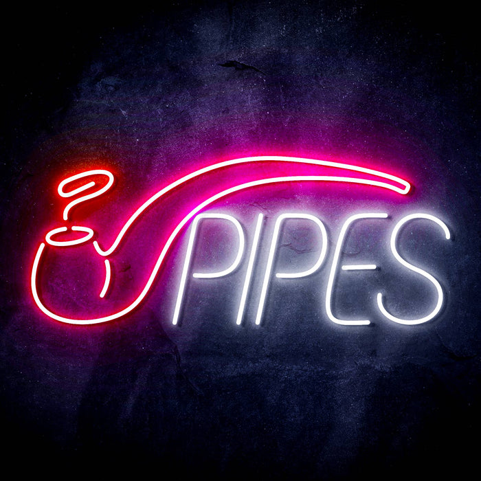 Cigar Pipes Tobacco Ultra-Bright LED Neon Sign - Way Up Gifts