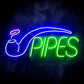 Cigar Pipes Tobacco Ultra-Bright LED Neon Sign - Way Up Gifts