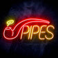Cigar Pipes Tobacco Ultra-Bright LED Neon Sign - Way Up Gifts