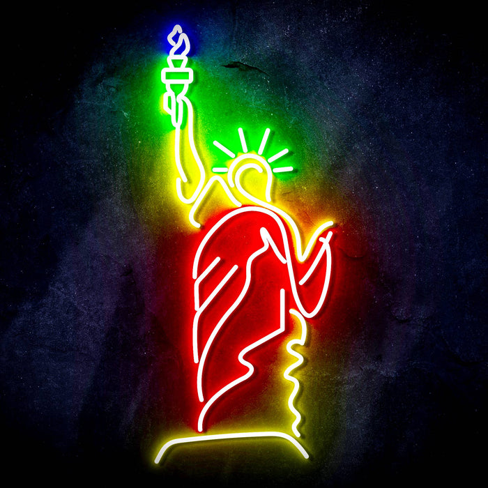 The Statue of Liberty Ultra-Bright LED Neon Sign - Way Up Gifts