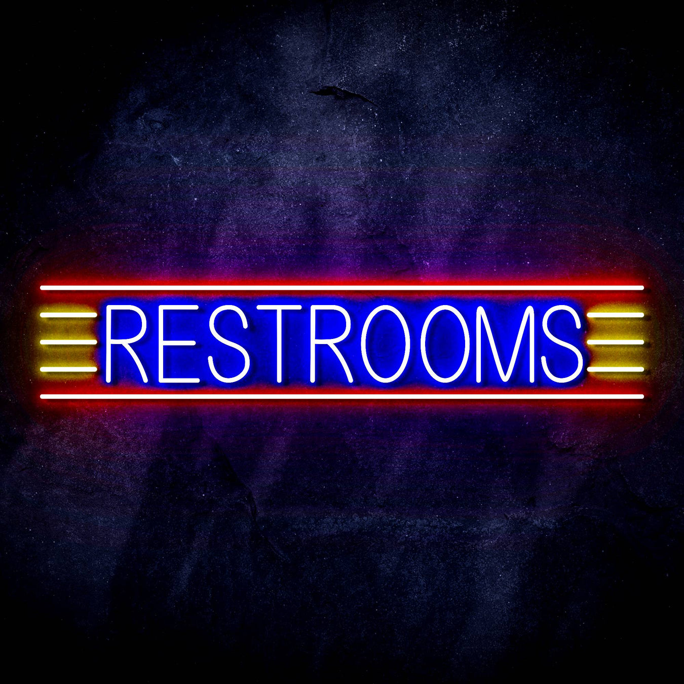 Restrooms Ultra-Bright LED Neon Signs