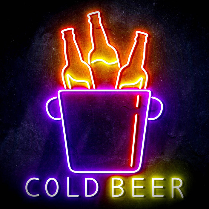 Cold Beer Ultra-Bright LED Neon Sign - Way Up Gifts