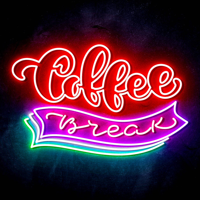 Coffee Break Ultra-Bright LED Neon Sign - Way Up Gifts