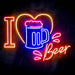 I Love Beer Ultra-Bright LED Neon Sign - Way Up Gifts