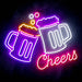 Beer Bar Cheers Ultra-Bright LED Neon Sign - Way Up Gifts