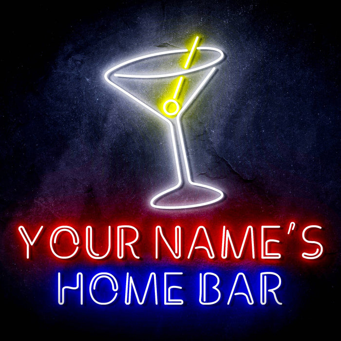 Personalized Ultra-Bright Cocktail Home Bar LED Neon Sign - Way Up Gifts