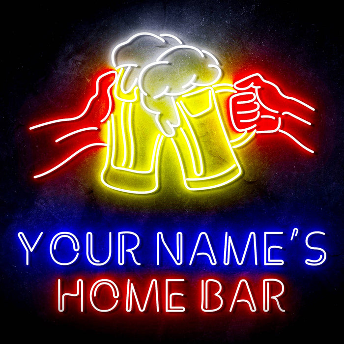 Custom Ultra-Bright Cheers Beer Bar LED Neon Sign - Way Up Gifts