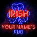 Personalized Ultra-Bright Irish Pub LED Neon Sign - Way Up Gifts