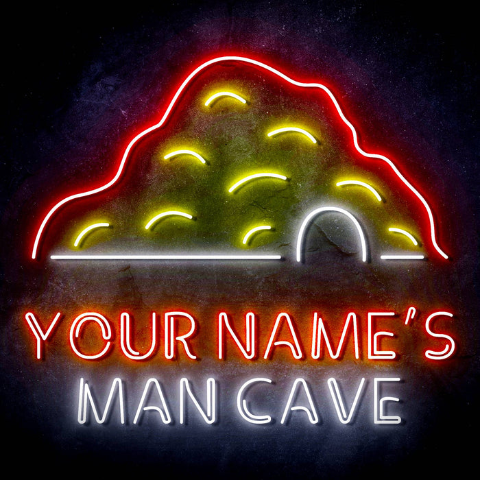 Custom Ultra-Bright Baseball Man Cave LED Neon Sign — Way Up Gifts