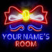 Personalized Ultra-Bright Childrens Girls Room Bedroom LED Neon Sign - Way Up Gifts